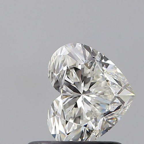 0.71 carat H-VS1 Natūralus Heart Deimantas (1)