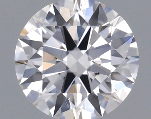 0.59 carat F-SI1 Very Good cut Natūralus Round Deimantas (1)