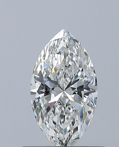 0.6 carat H-VVS2 Natūralus Marquise Deimantas (1)