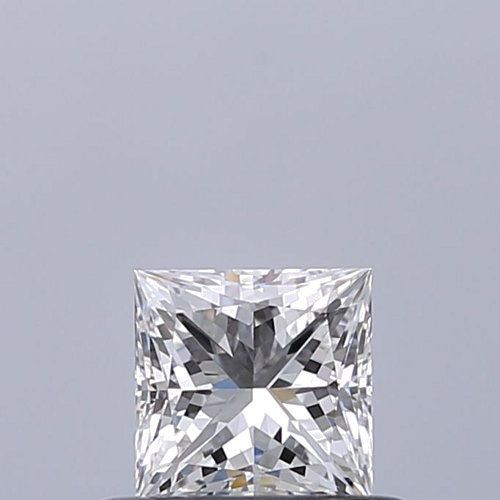 0.42 carat E-VVS1 Natūralus Princess Deimantas (1)