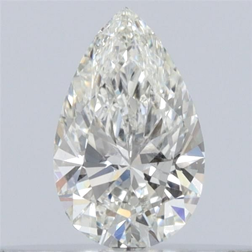 0.41 carat I-SI1 Natūralus Pear Deimantas (1)