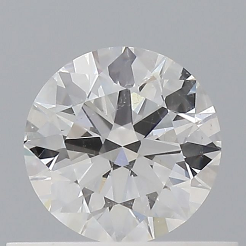 0.5 carat F-SI2 Excellent cut Natūralus Round Deimantas (1)