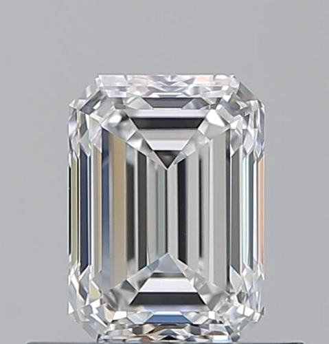 0.7 carat E-VVS1 Natūralus Emerald Deimantas (1)