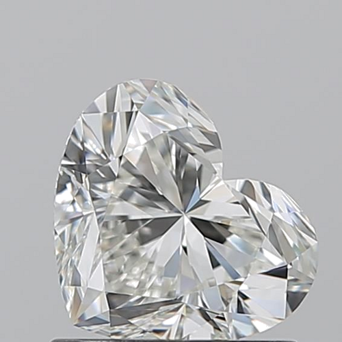 1.02 carat I-VVS1 Natūralus Heart Deimantas (1)