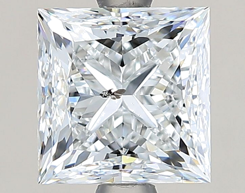 1.72 carat G-SI2 Natūralus Princess Deimantas (1)