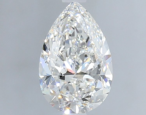 1.0 carat F-VS2 Natūralus Pear Deimantas (1)