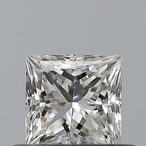 0.39 carat G-VVS2 Natūralus Princess Deimantas (1)