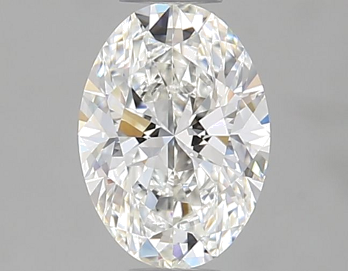 0.6 carat G-VS2 Natūralus Oval Deimantas (1)