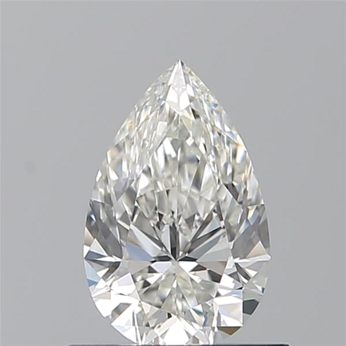 0.72 carat H-VVS1 Natūralus Pear Deimantas (1)