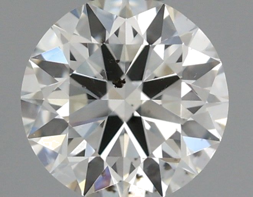 0.41 carat J-SI1 Excellent cut Natūralus Round Deimantas (1)