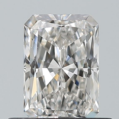 0.6 carat H-VS2 Natūralus Radiant Deimantas (1)
