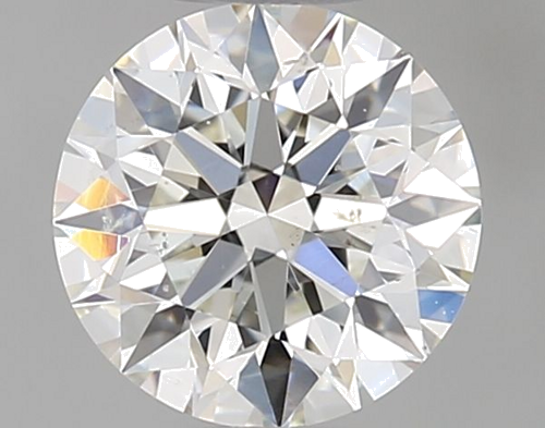 0.59 carat J-SI1 Excellent cut Natūralus Round Deimantas (1)