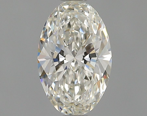 0.43 carat H-VVS2 Natūralus Oval Deimantas (1)