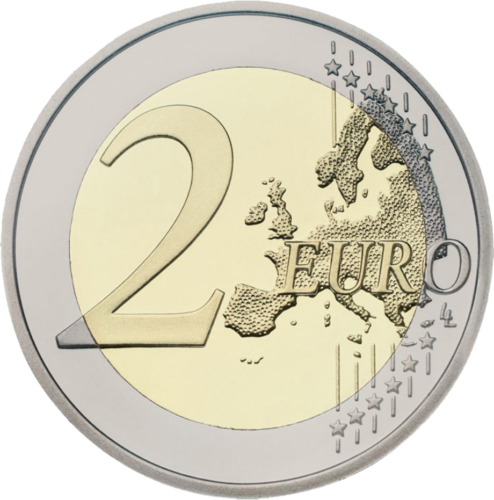 2022 Франция Жак Ширак монета 2 евро (2)