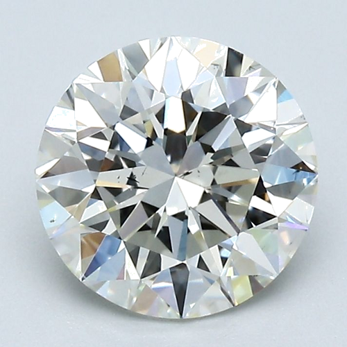 2.02 carat K-VS2 Excellent cut Natūralus Round Deimantas (1)