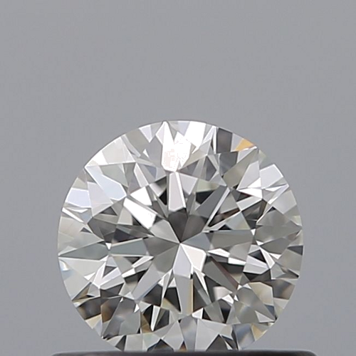 0.51 carat F-VVS1 Excellent cut Natūralus Round Deimantas (1)