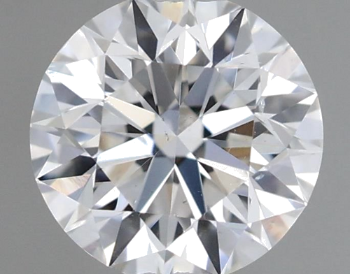 0.5 carat F-SI1 Excellent cut Natūralus Round Deimantas (1)