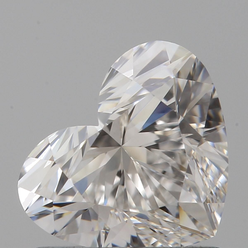0.9 carat H-VVS1 Natūralus Heart Deimantas (1)