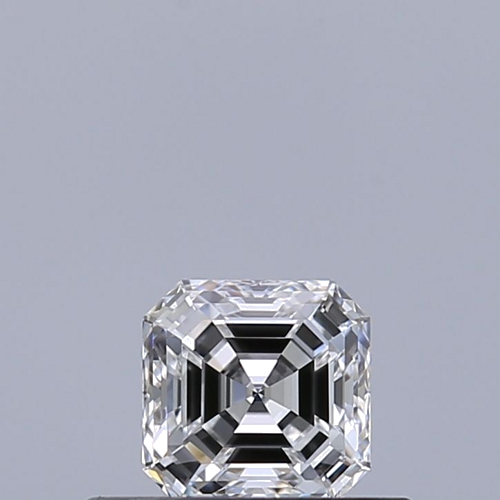 0.35 carat D-VVS1 Natūralus Asscher Deimantas (1)
