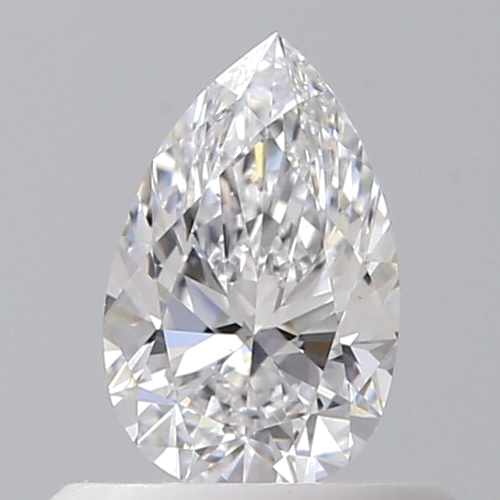 0.46 carat D-VS1 Natūralus Pear Deimantas (1)