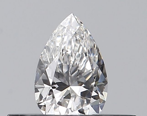 0.24 carat E-VVS1 Natūralus Pear Deimantas (1)