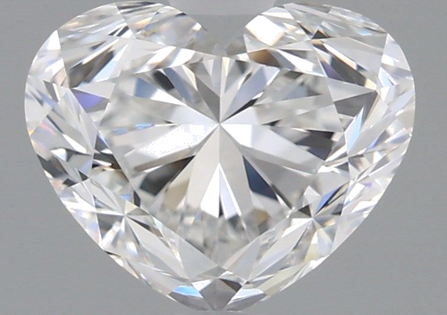 1.72 carat F-VVS2 Natūralus Heart Deimantas (1)