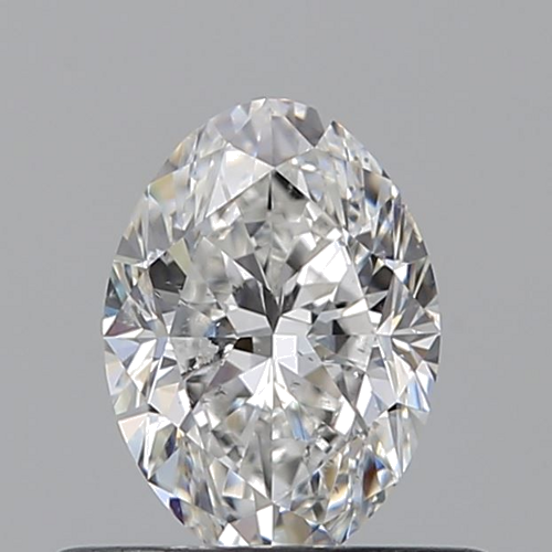 0.51 carat E-SI2 Natūralus Oval Deimantas (1)