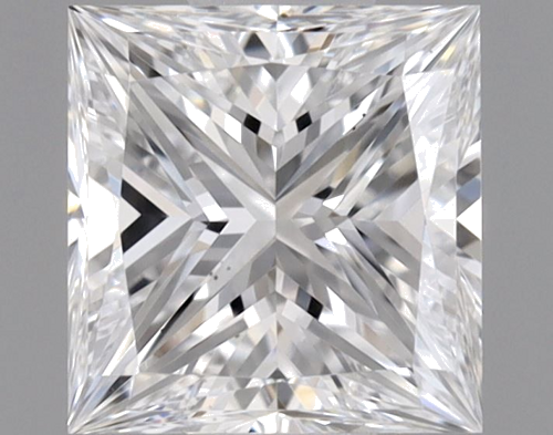 0.45 carat D-VS2 Natūralus Princess Deimantas (1)