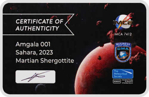 Марсиански метеорит (2)