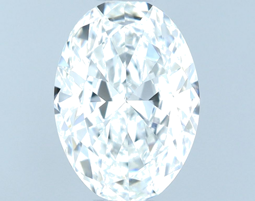 0.52 carat F-VVS1 Natūralus Oval Deimantas (1)