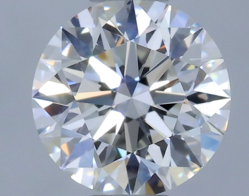 0.51 carat F-VVS1 Excellent cut Natūralus Round Deimantas (1)