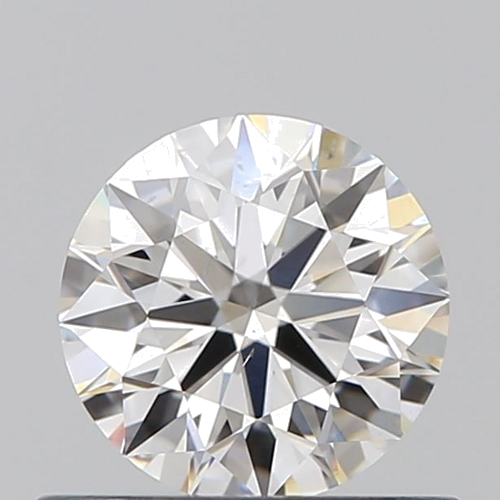 0.6 carat F-SI1 Excellent cut Natūralus Round Deimantas (1)