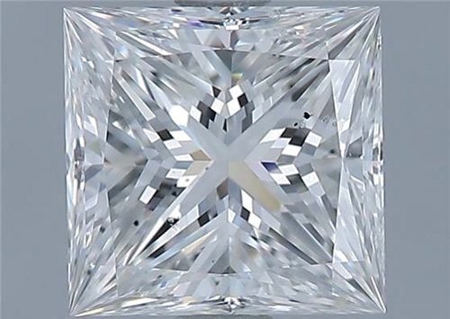 1.5 carat G-SI1 Natūralus Princess Deimantas (1)
