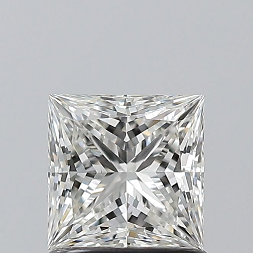 1.01 carat G-VS2 Natūralus Princess Deimantas (1)