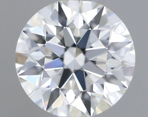 0.39 carat H-IF Excellent cut Natūralus Round Deimantas (1)