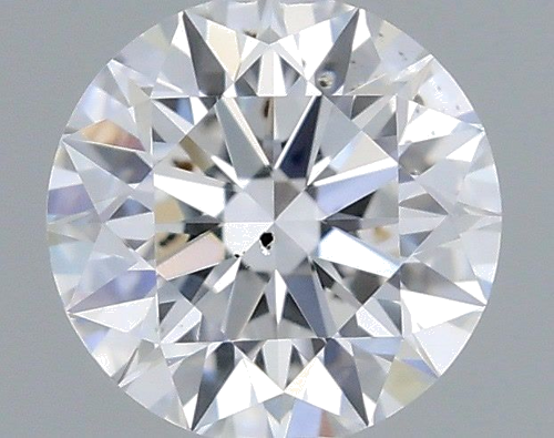 0.32 carat D-SI1 Excellent cut Natūralus Round Deimantas (1)