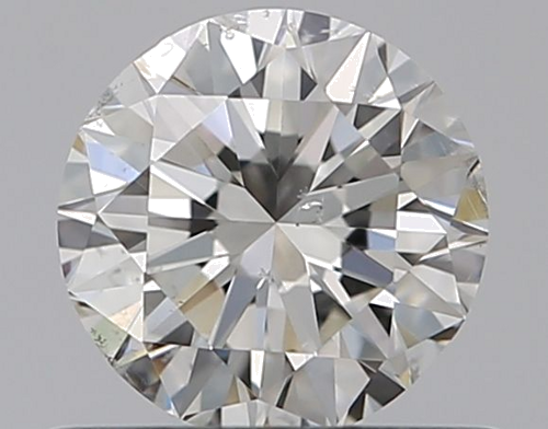 0.5 carat I-SI1 Very Good cut Natūralus Round Deimantas (1)