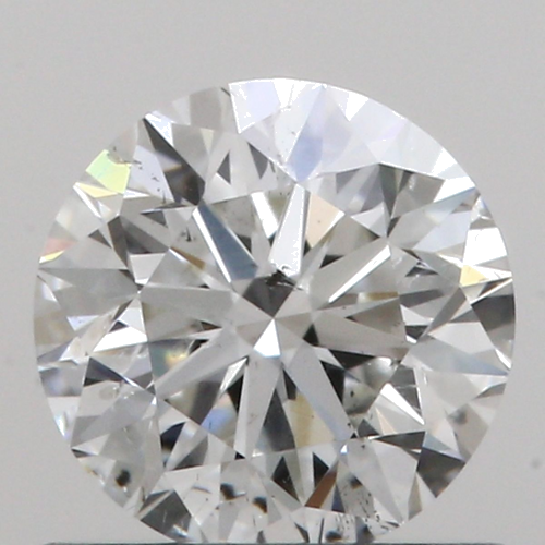 0.71 carat G-SI2 Very Good cut Natūralus Round Deimantas (1)