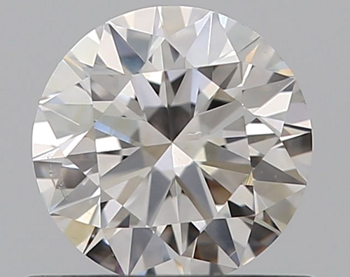 0.5 carat F-SI1 Excellent cut Natūralus Round Deimantas (1)