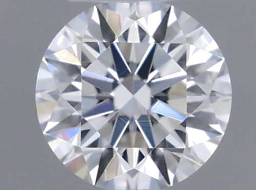 0.18 carat E-VVS2 Excellent cut Natūralus Round Deimantas (1)