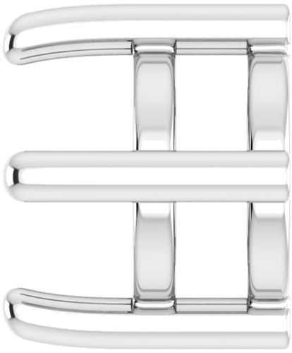 14K White 4.5 mm Round Cabochon Pendant Mounting (3)