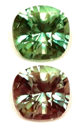 0.28 carat GREEN Cushion Alexandrite (1)