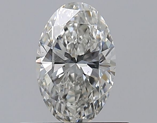 0.46 carat G-SI2 Natūralus Oval Deimantas (1)