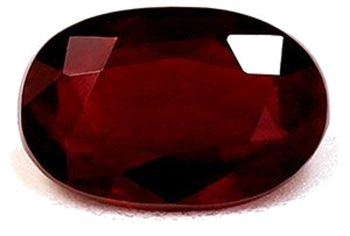 0.99 carat RED Oval Rubinas (1)