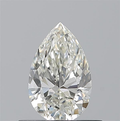 0.51 carat K-VVS1 Natūralus Pear Deimantas (1)