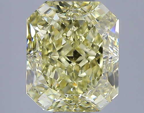 3.01 carat Fancy Yellow-VS2 Natūralus Radiant Deimantas (1)