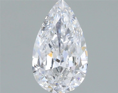 0.7 carat E-SI1 Natūralus Pear Deimantas (1)