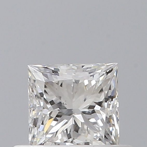 0.42 carat E-SI1 Natūralus Princess Deimantas (1)