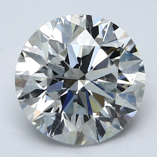 2.53 carat D-SI2 Very Good cut Natūralus Round Deimantas (1)