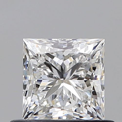 0.64 carat F-SI1 Natūralus Princess Deimantas (1)